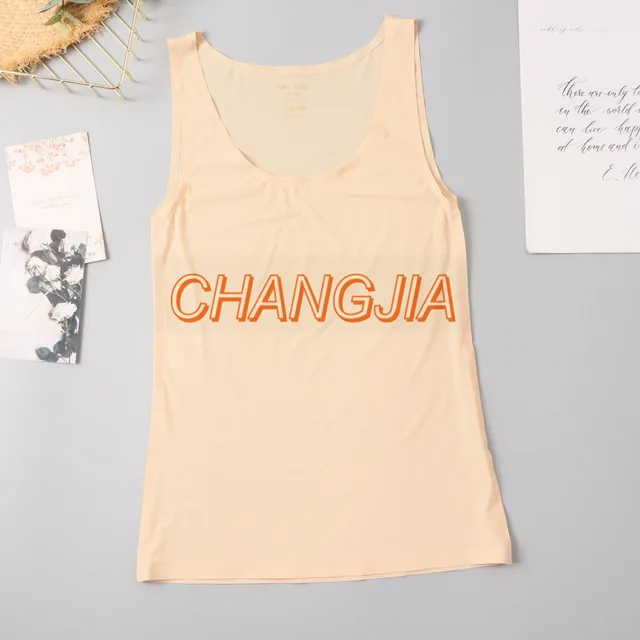 Women's newest supper thin invisible sexy bonded tank top one piece seamless laser cut top, seamfree camisole
