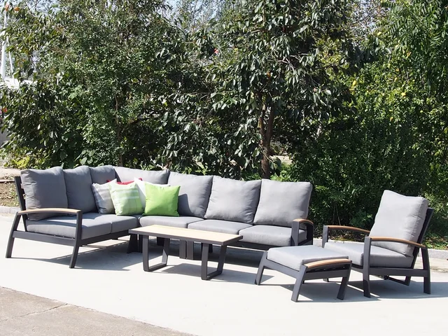 Basel corner lounge sofa set of 6