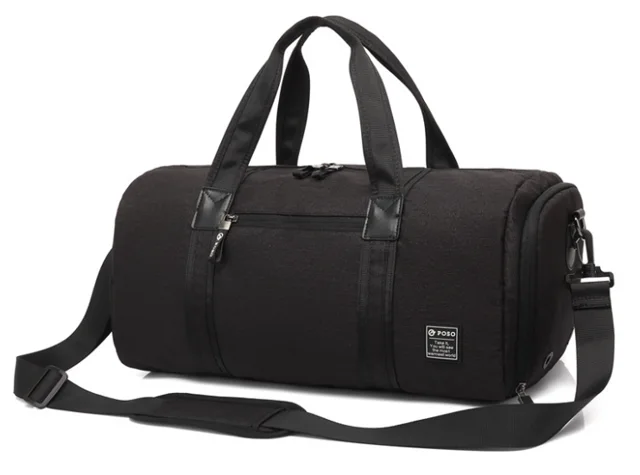 08y#Fitness bag custom printed logo gym sports bag men large capacity portable traveling bag luggage bag