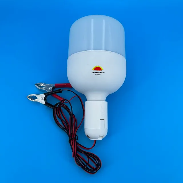 DC12V T100 LED Bulb with milky white cove
