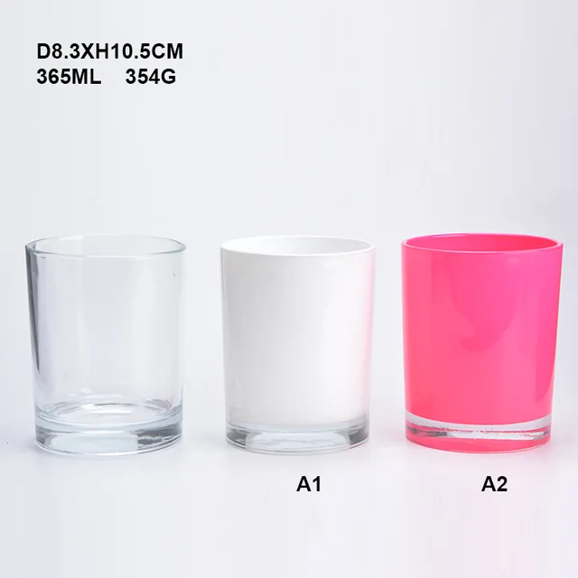 Set of 3 Glass Cylinder Vases 4 Inch Tall - Multi-use: Pillar Candle, Floating Candles Holders or Flower Vase