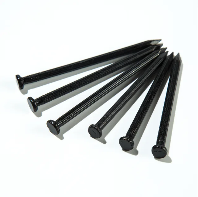 Black Concrete Nail