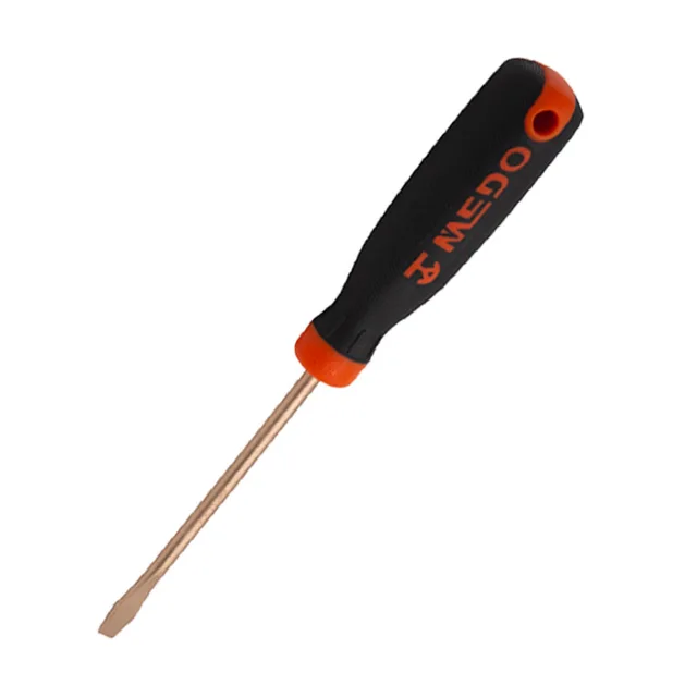 WEDO Beryllium Copper Non-sparking ,Antimagnetic Slotted Screwdriver