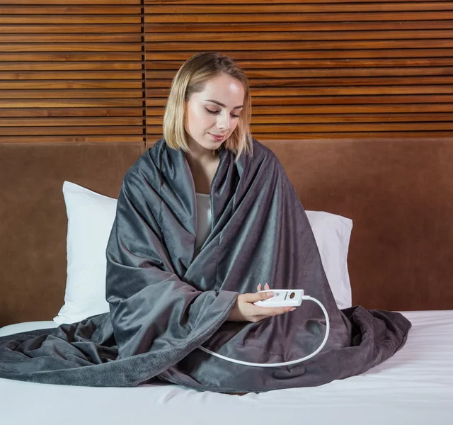 Heating throw