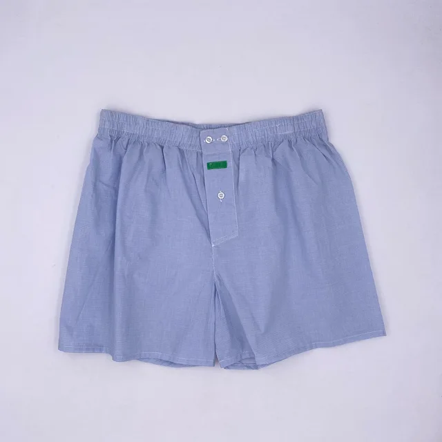 100%cotton men's woven boxer