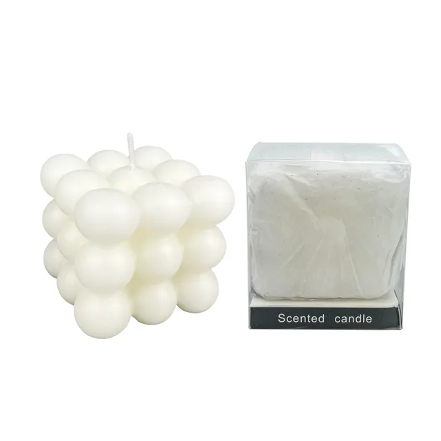 Wholesale Handmade Soy wax scented Rubik's Cube candle