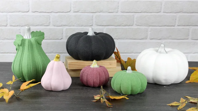 Pumpkin garnish