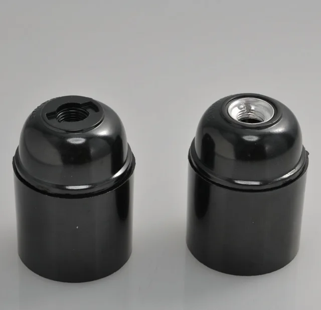B376 E27 bakelite lampholder Smooth type E27 lamp socket