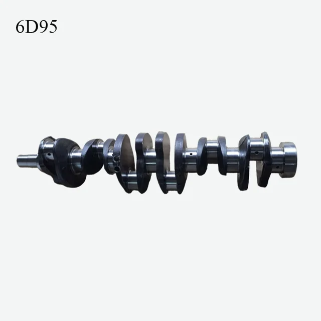 Engine Spare Parts 6D95 Crankshaft Forged
