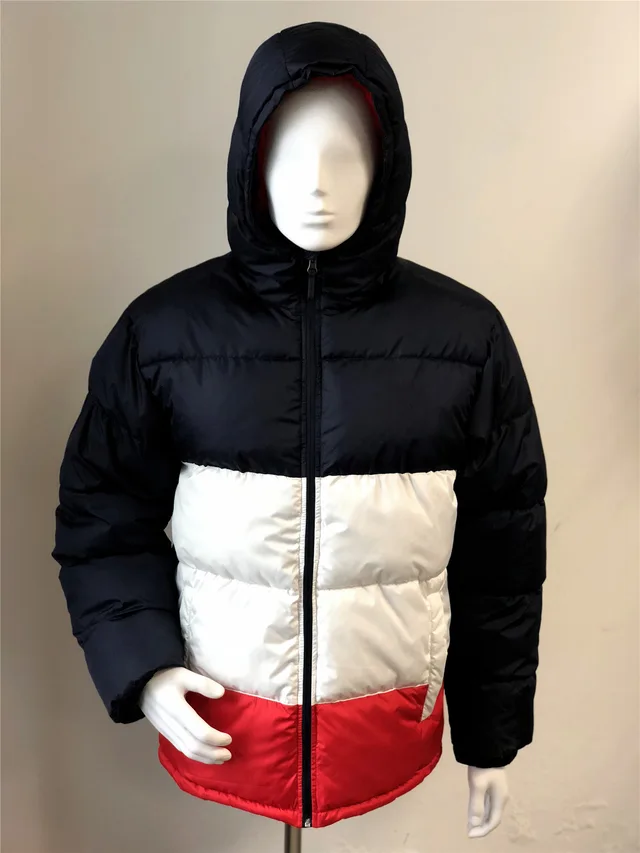 Mens Qulted Hooded Jacket
