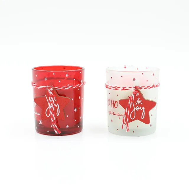 Glass candle