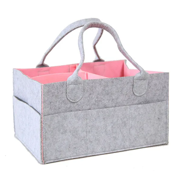 Felt Storage Basket, Fabric Bin