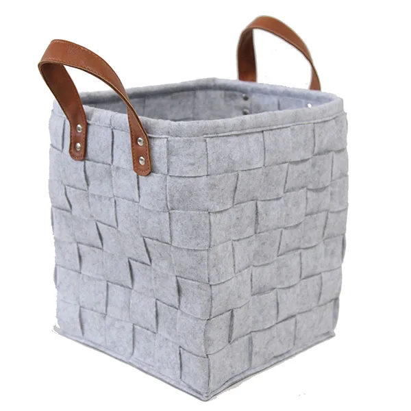 Felt Storage Bin, Fabric Basket