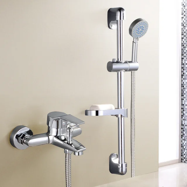 Single handle shower faucet