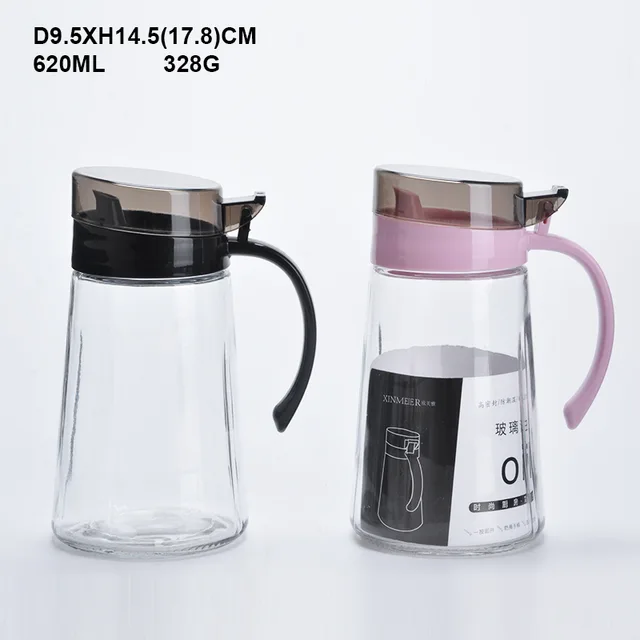 Set 2 75ml salt and pepper seasoning pot glass bottle