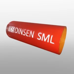 Cast iron pipe EN 877 SML pipe SML cast iron pipe fitting no hub pipe hubless pipe EN877