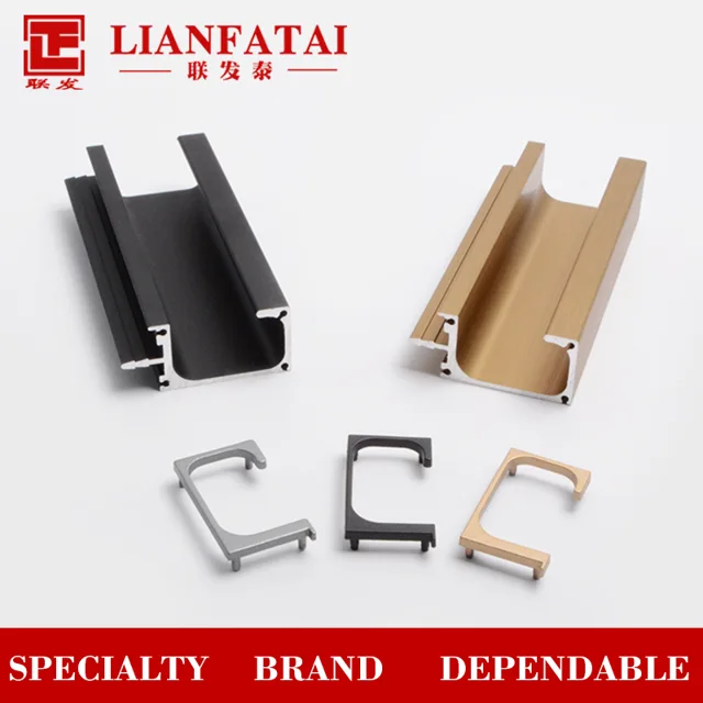 Metal Kitchens Profile Cabinets Edge Pull G Furniture Accessories Hidden Handles