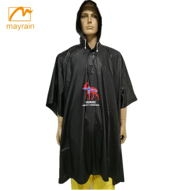 Motorcycle plastic raincoats for adults 100% waterproof