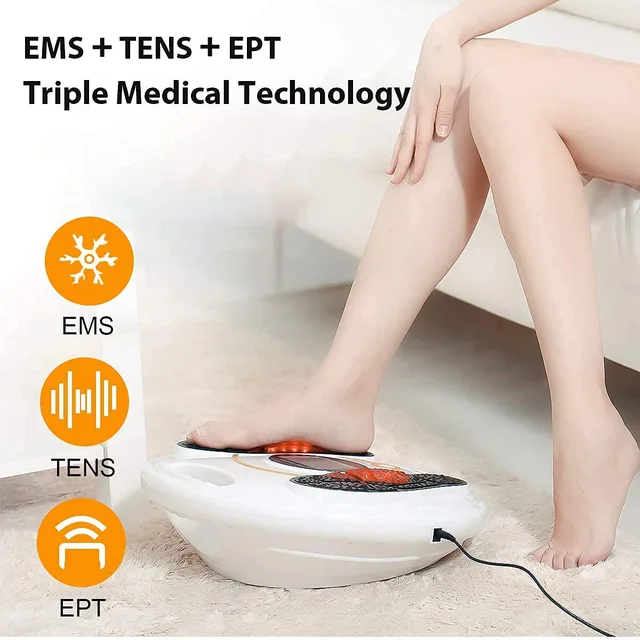 TENS EMS Therapy Technology Other Massager Products Foot Massager with Colorful LCD screen
