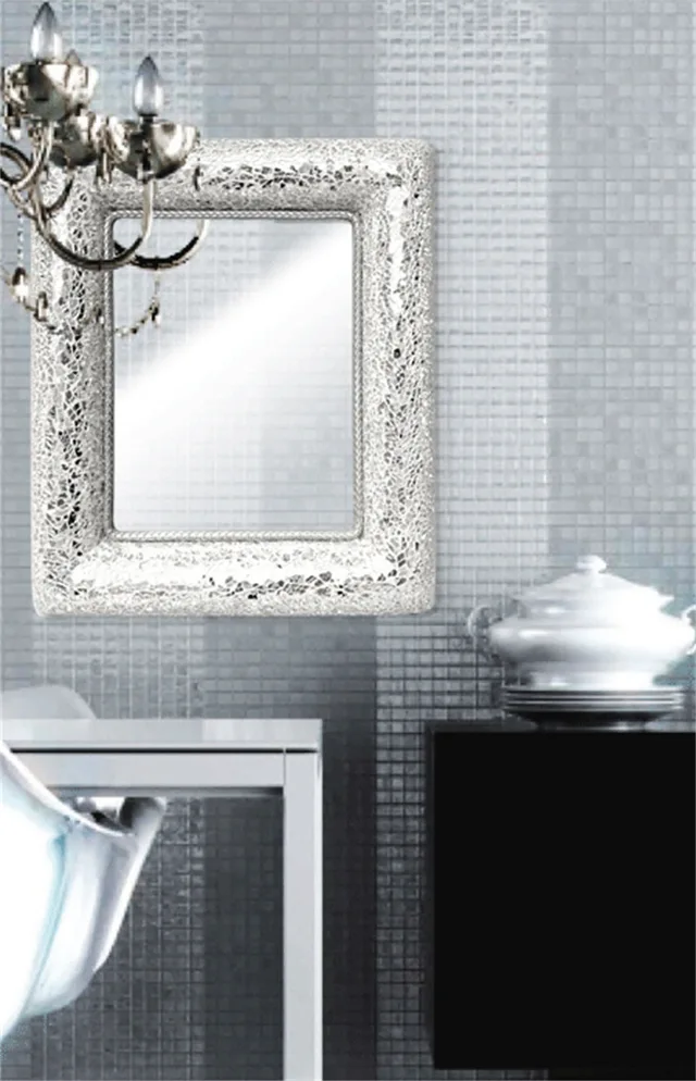 Glass Mosaic Home Decor Wall mirror Glass Mosaic MDF wall mirror