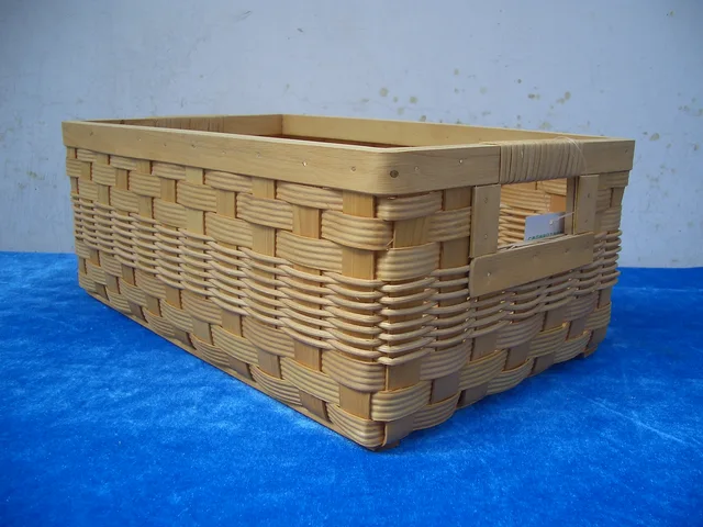 Storage frame storage basket wood chip basket