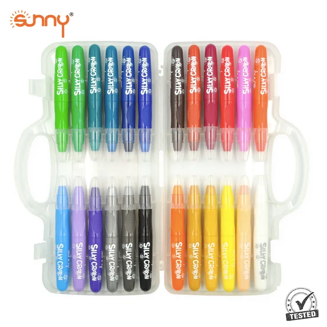Jumbo gel crayons