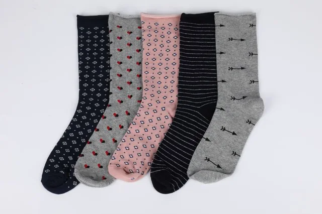 Ladies Comfortable Loose Top Socks, Super Soft Microfiber Nylon Socks,Ladies Basic Socks,