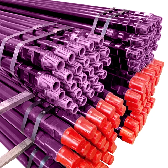 R25 R28 R38 top hammer drilling rods for underground mining
