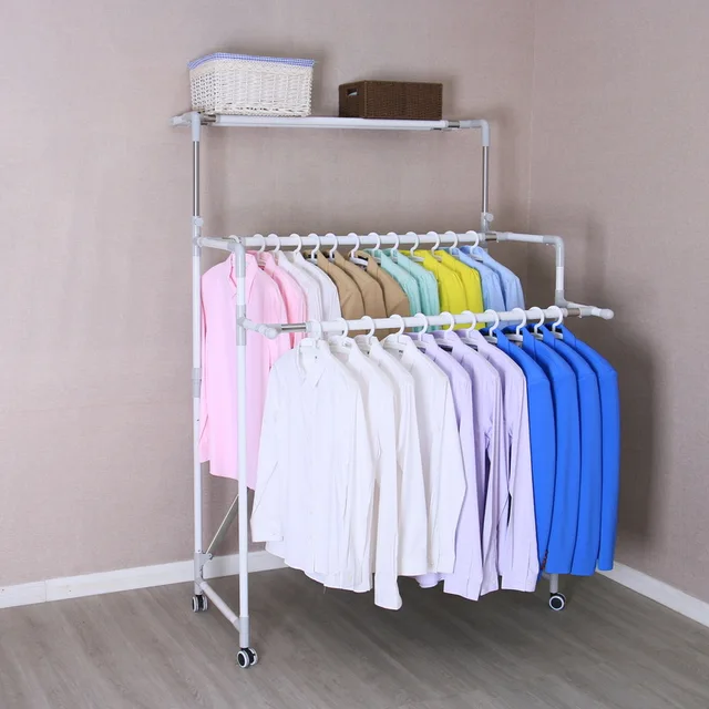 Large drying rack clothing rack display rack multi-functional hangers