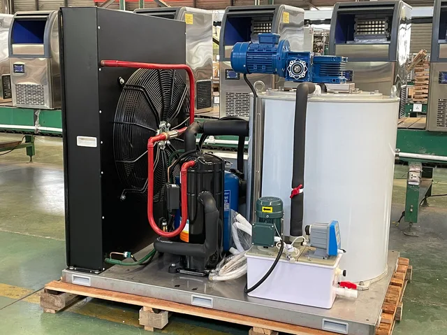 3000kgs Flake Ice Machine For Restaurant and Supermarket use