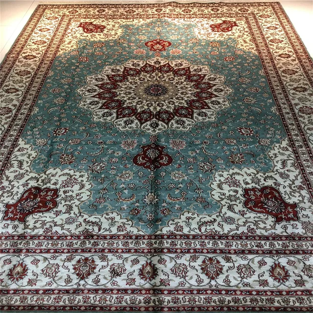 Persian splendor 6x9ft classic handmade silk art collection carpet