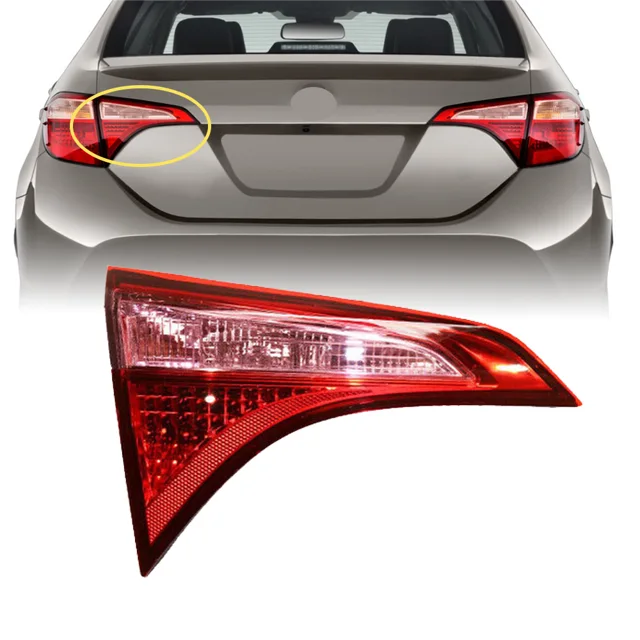 Tyj&atpas For Toyota Corolla 2017 2018 2019 Usa Tail Lamp Inner (Le)