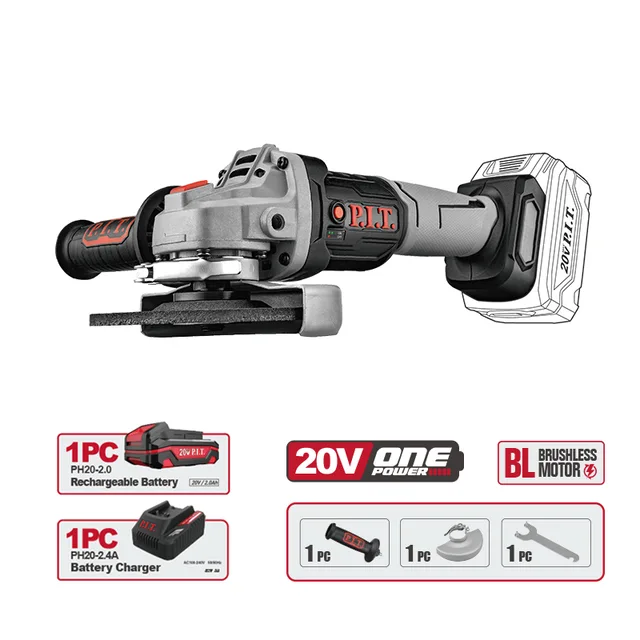 20V Cordless Angle Grinder