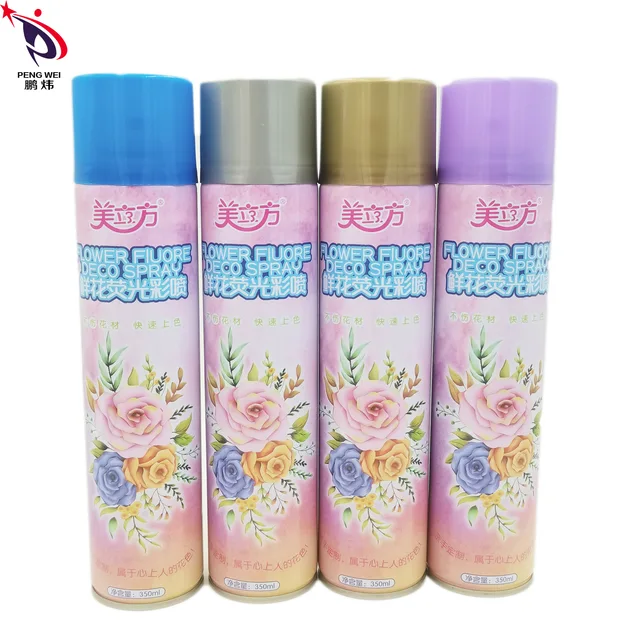 Wholesales Flower brightener Change flower color spray High can color flower fluorescent spray