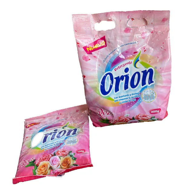 Export Africa plastic bag washing powder