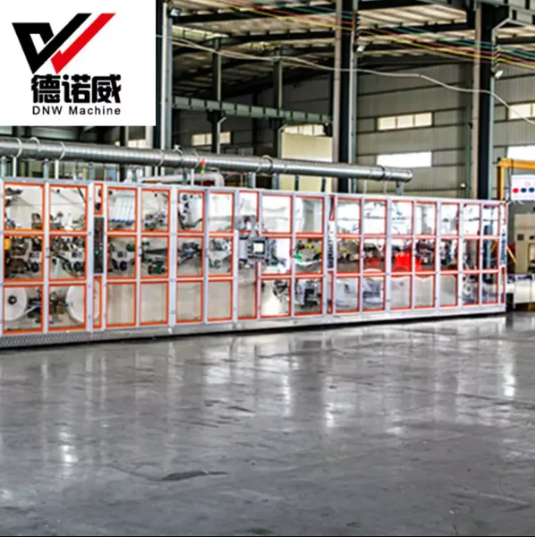 Full servo fast-easy package medicine pad production line