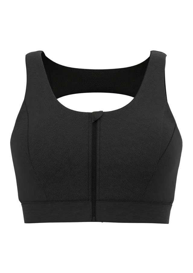 Hd20-132 Women Zipper Bra