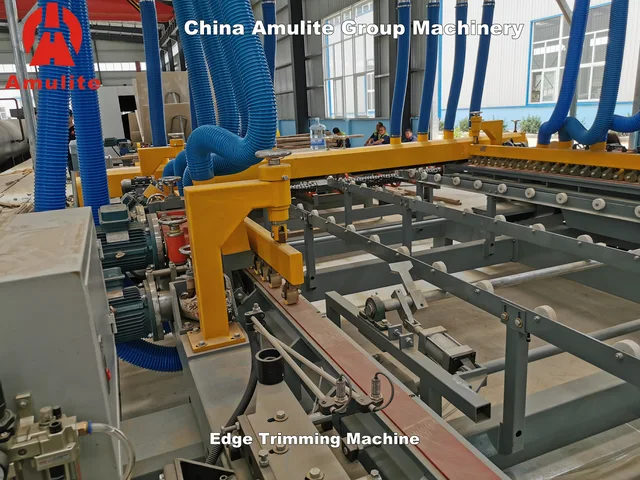 Fiber cement siding machine