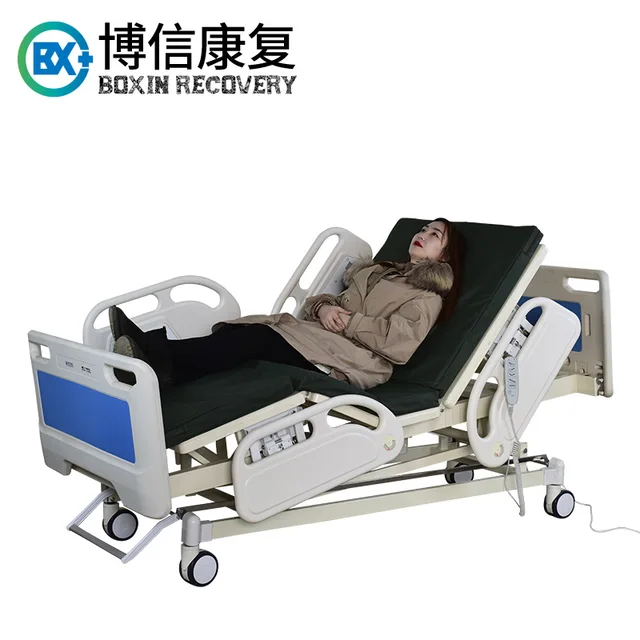 Electric five function medical hospital bed