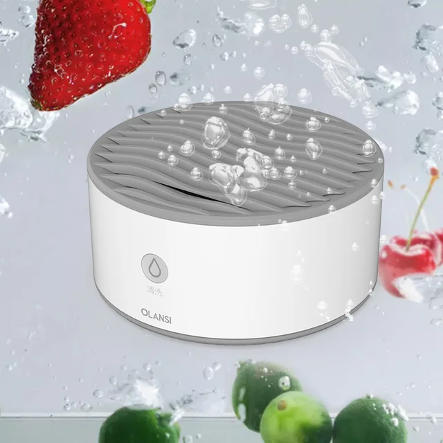 C5B Portable Fruit Vegetable Purifier Sterilizer Pesticide Meat Rice Washing Machine For Food