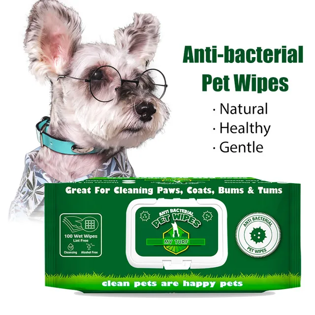 My turf anti-bacterial pet wipes, pet wipes,anti bacterial pet wipes
