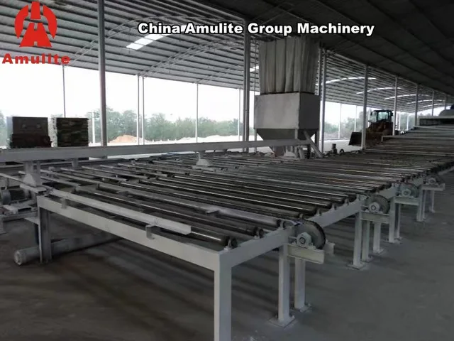Perforated gypsum board machine