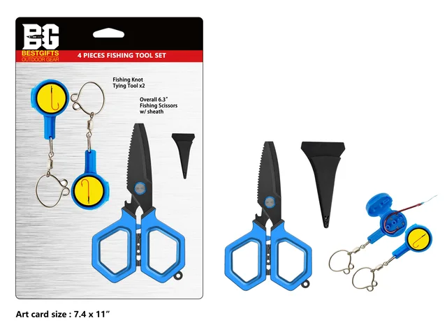 4PCS Fishing Tool Set