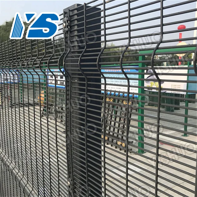 Clear view airport fence high security 358 anti climb fence price