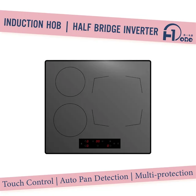 Electric Magnetic 220V 3 Burner Induction Cooker Hob for Counter Top Made in China