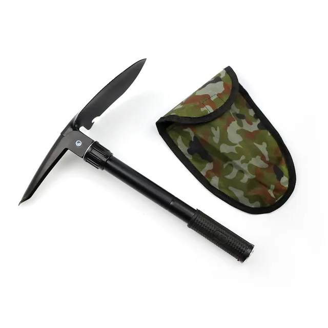 Portable foldable garden shovel