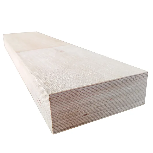 Wooden Pallets Raw Material Laminated Plywood Type Poplar Lvl Timber