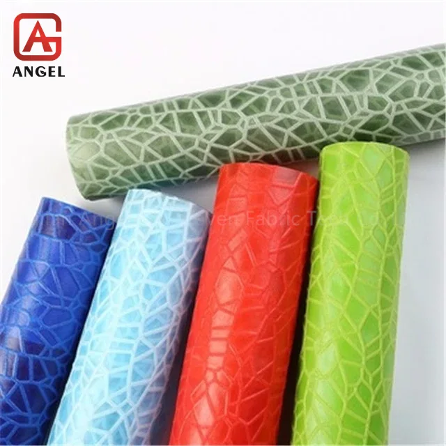 Angel Factory New Design High Quality PP Nonwoven Fabric Colorful Embossed