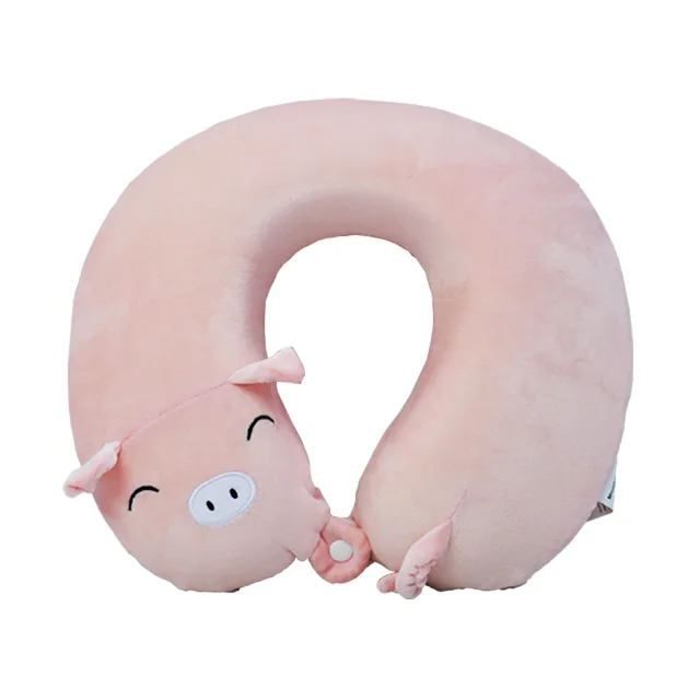 Wholesale U Shape Memory Foam Car Neck Pillow Headrest Relaxation