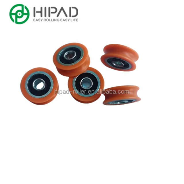 Door window roller wheel pulleys